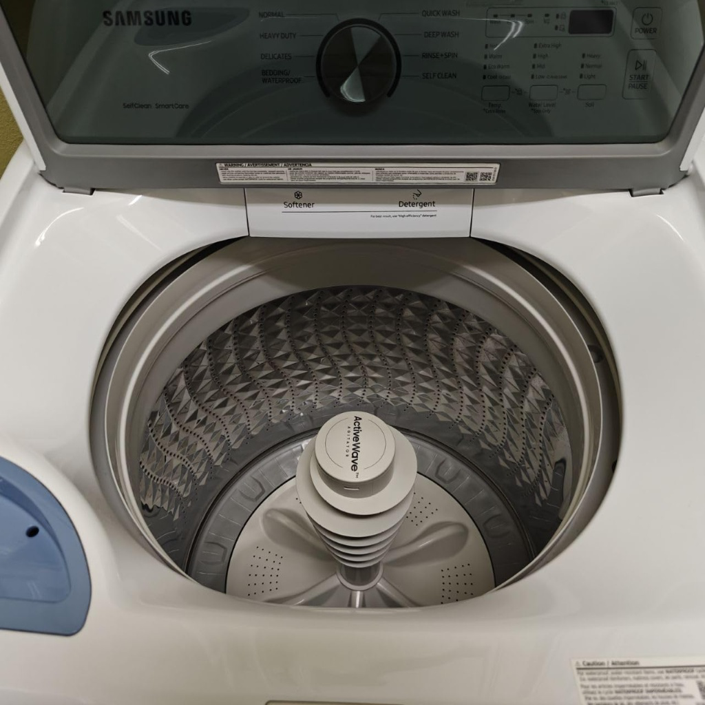 Clean washing machine after Scrubsy